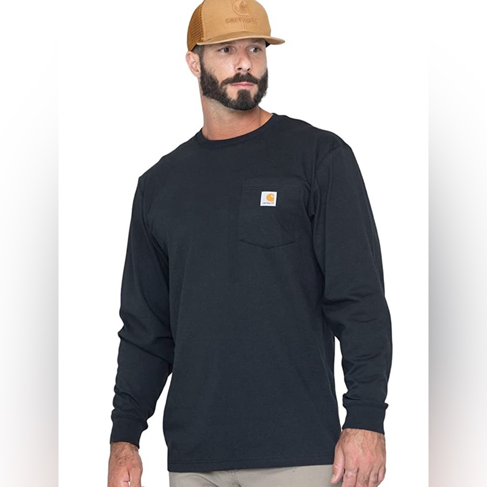 Carhartt Loose Fit Heavyweight Long-Sleeve Pocket T-Shirt Men’s 3XL Tall